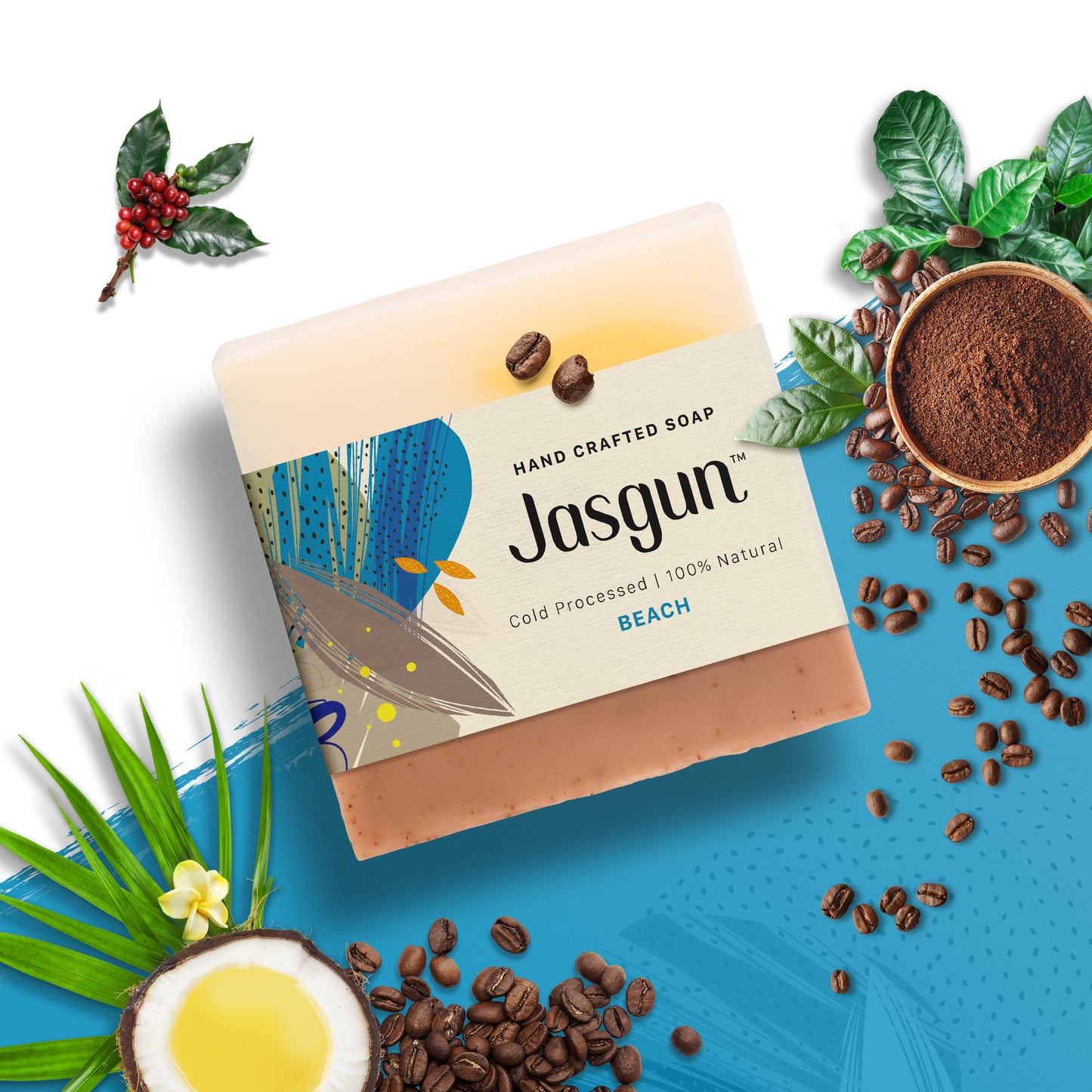 Beach Cold Processed Soap 120 g