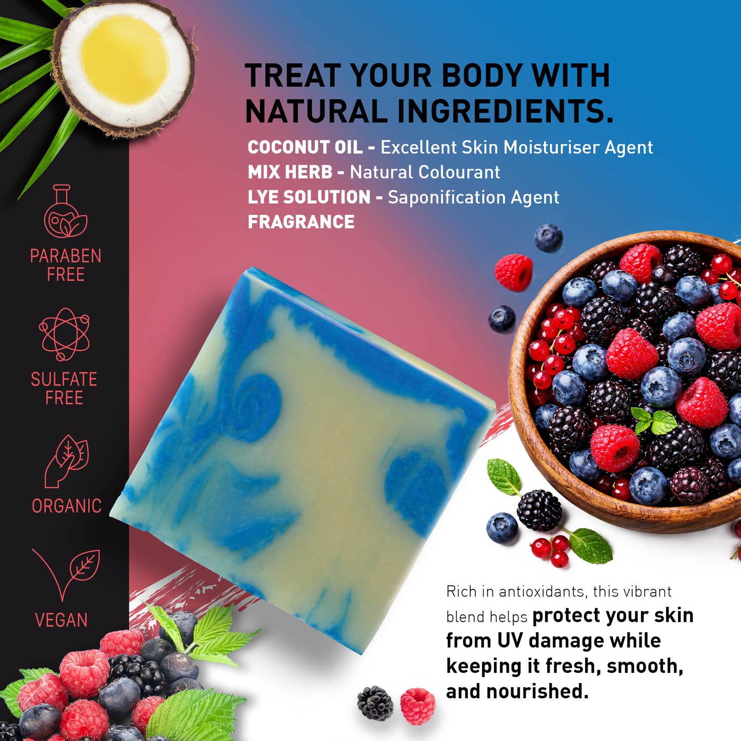 Berry Punch Cold Processed Soa 120 g