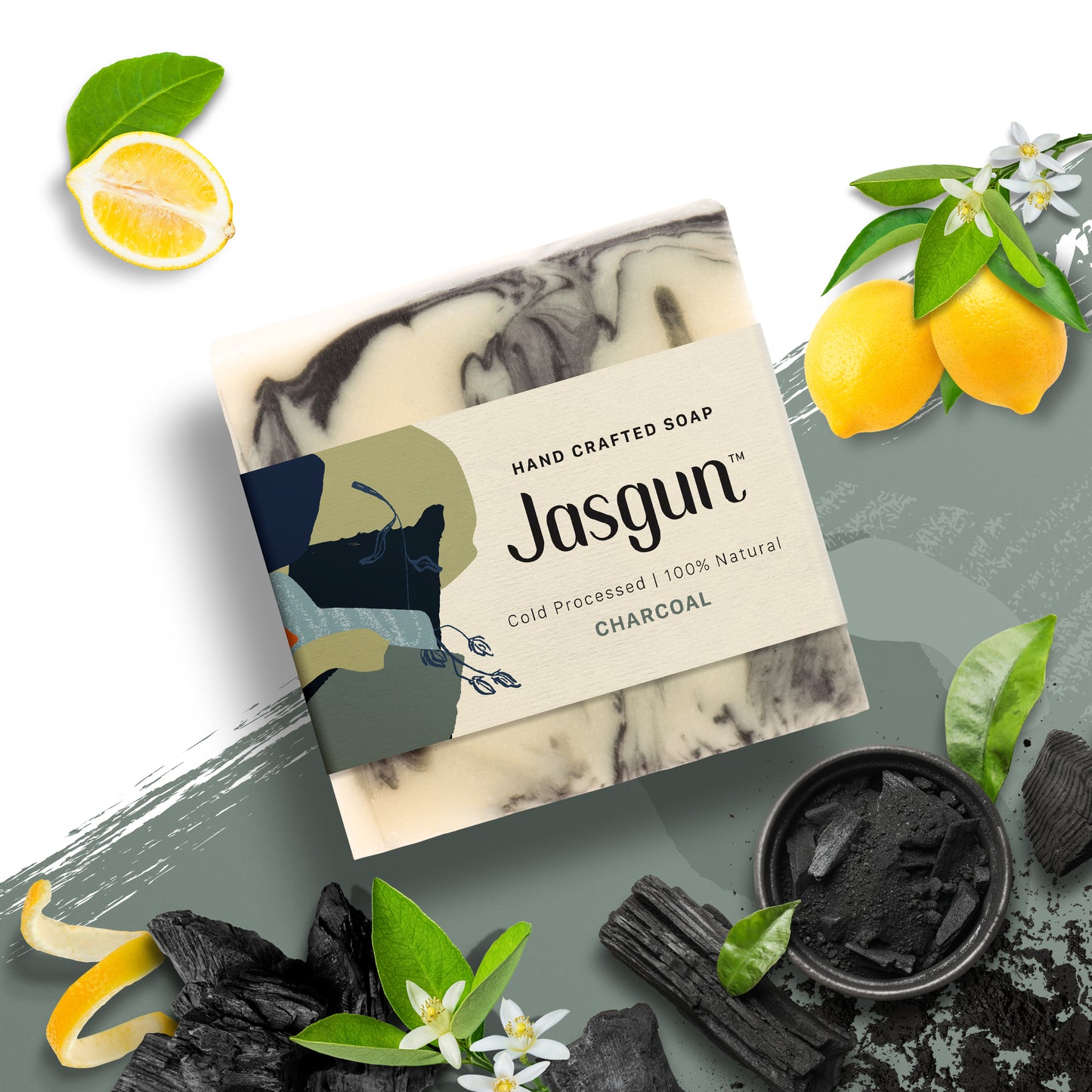 Charcoal Cold Processed Soap 120 g