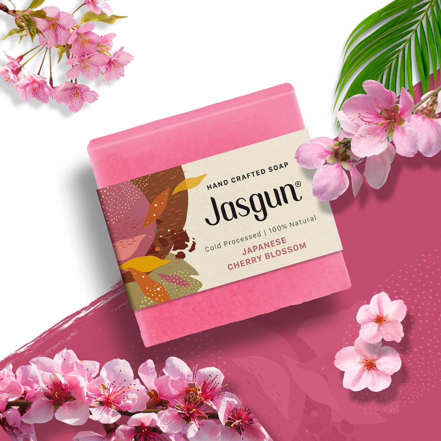 Japanese Cherry Blossom Cold Processed Soap 120 g