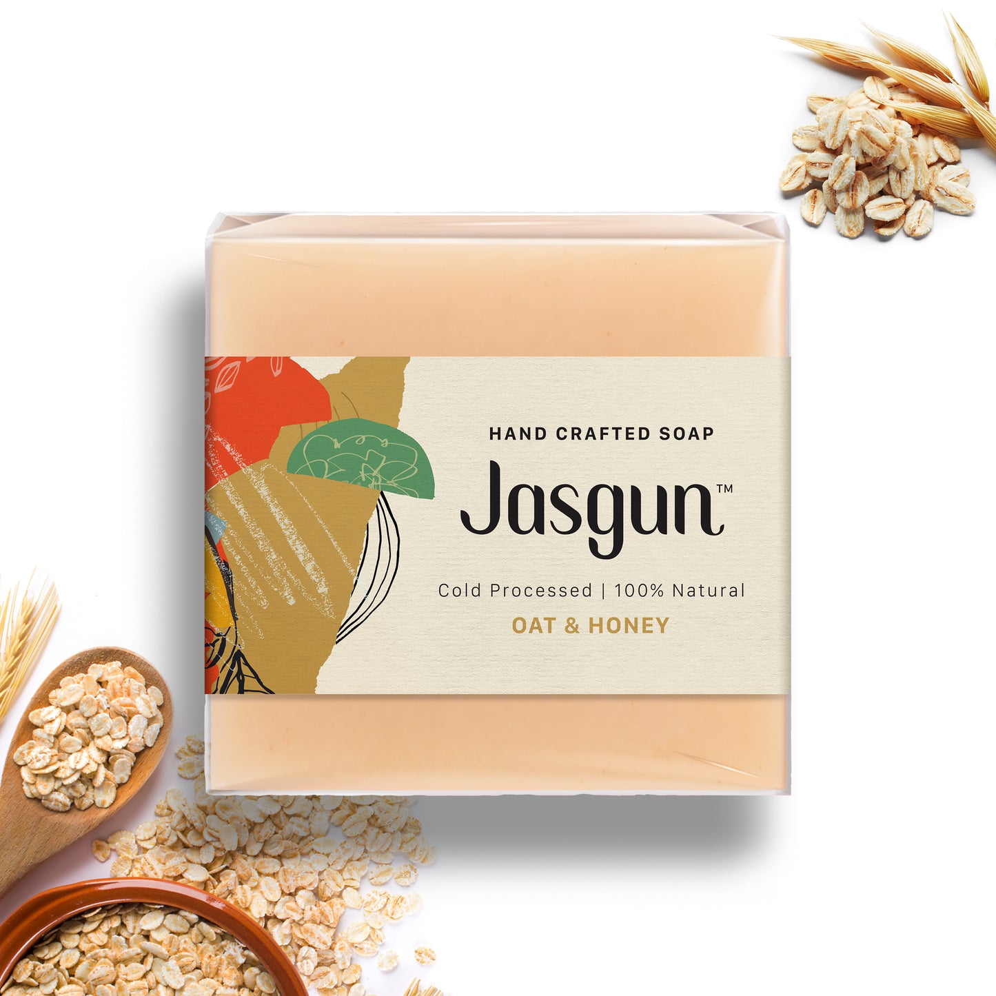 Oat & Honey Cold Processed Soap 120 g