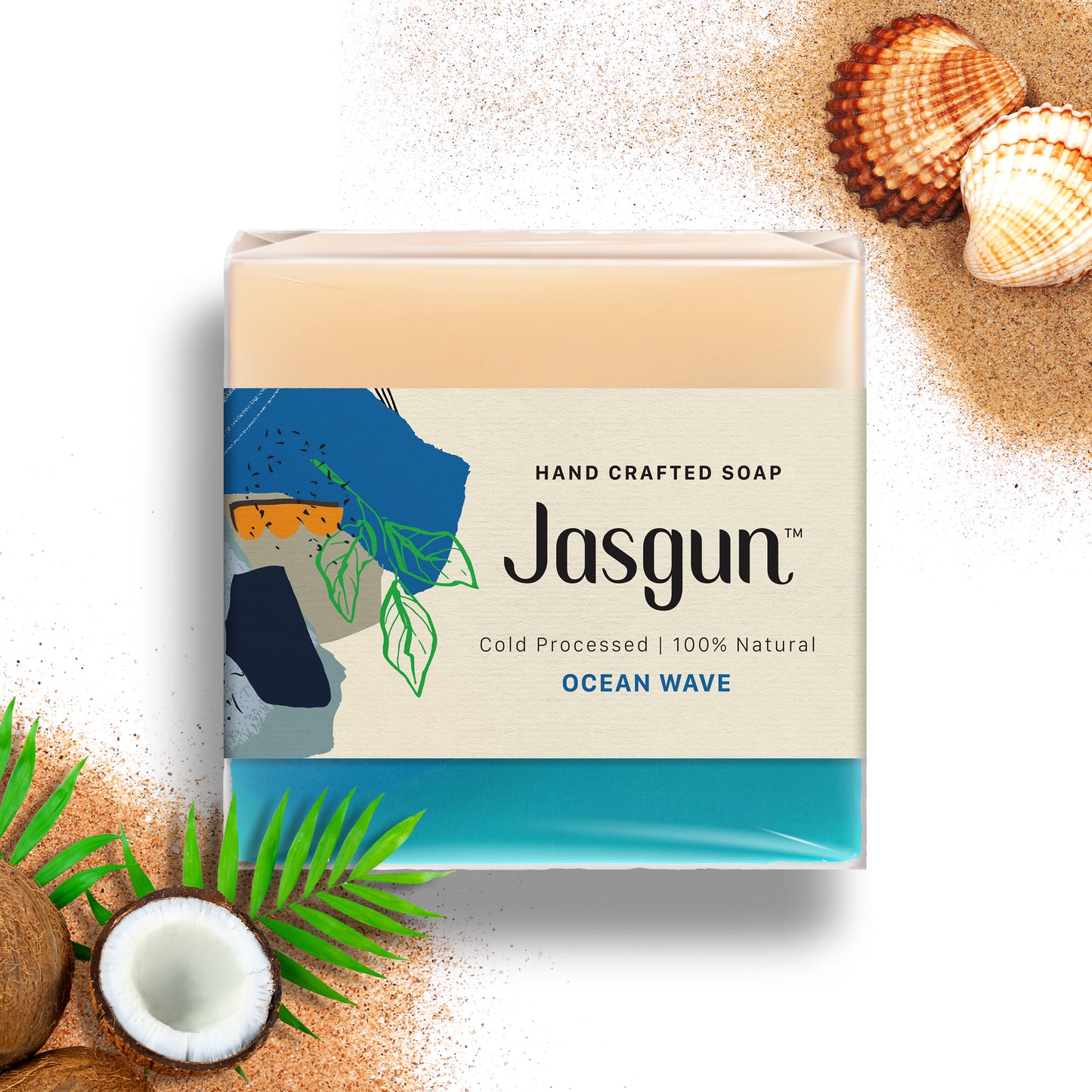 Ocean Wave Cold Processed Soap 120 g