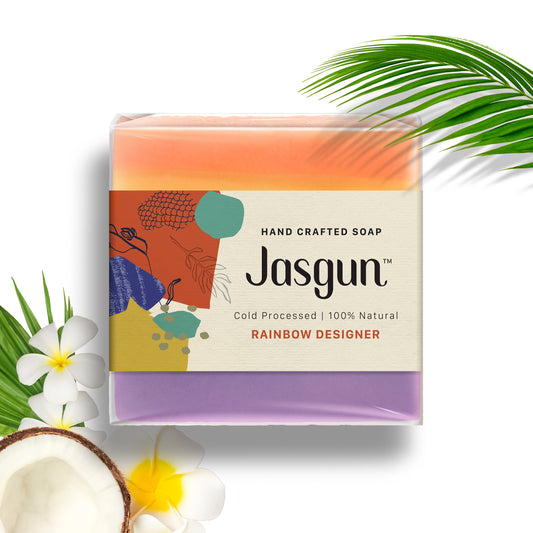 Rainbow Cold Processed Soap 120 g