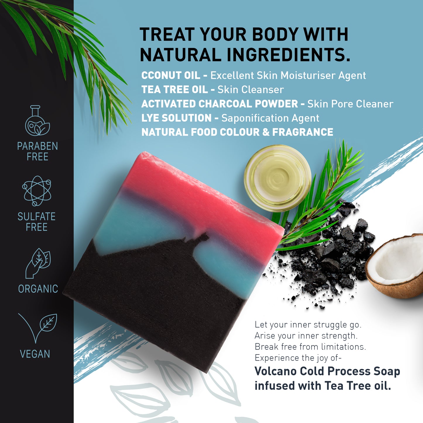 Volcano Cold Processed Soap 120 g